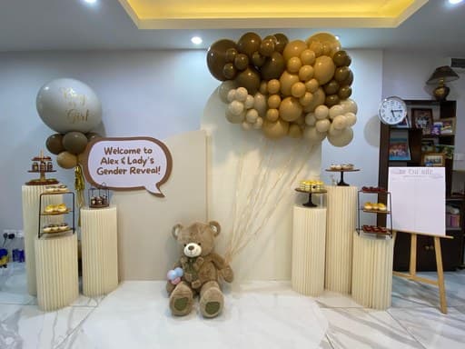 Deluxe Backdrop Styling setup, photo 4