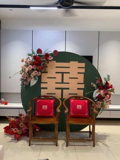 Basic Tea Ceremony Styling setup, photo 1