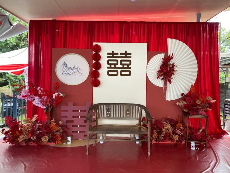 Signature Tea Ceremony Styling setup, photo 1