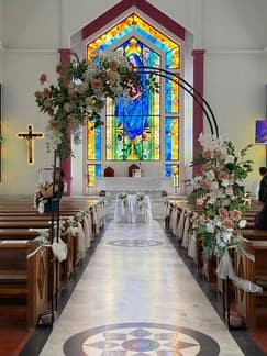 Elegant Ceremony Styling setup, photo 1