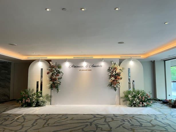 Wedding Reception setup